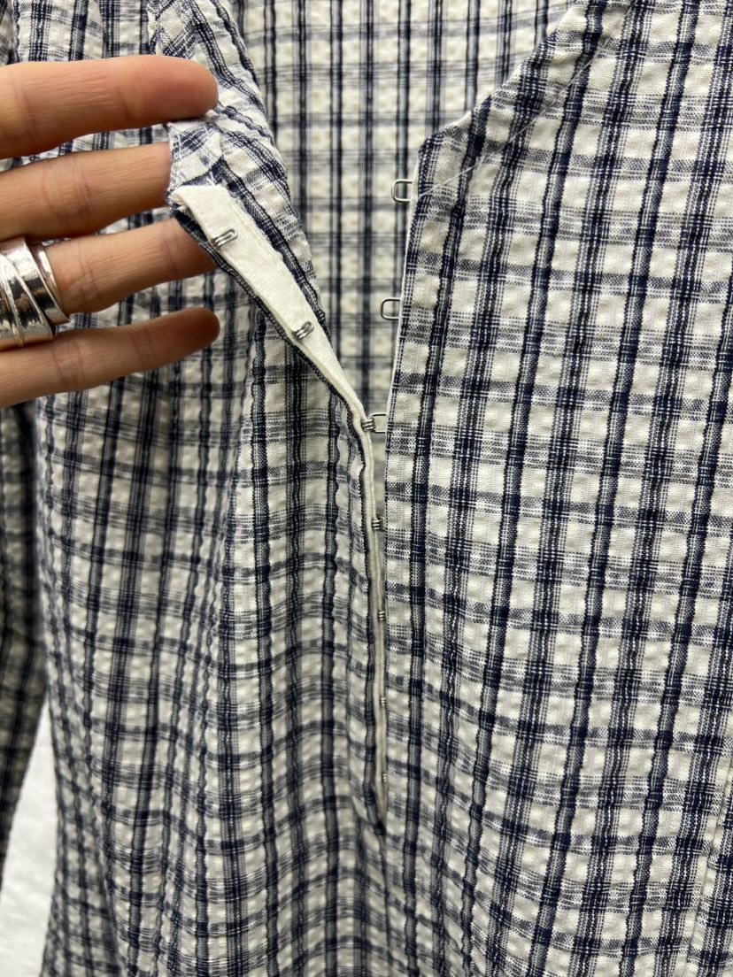 NOVUS韓國直郵女裝新款熱賣職業26春夏時尚推薦連衣裙格子NOVUS連衣裙