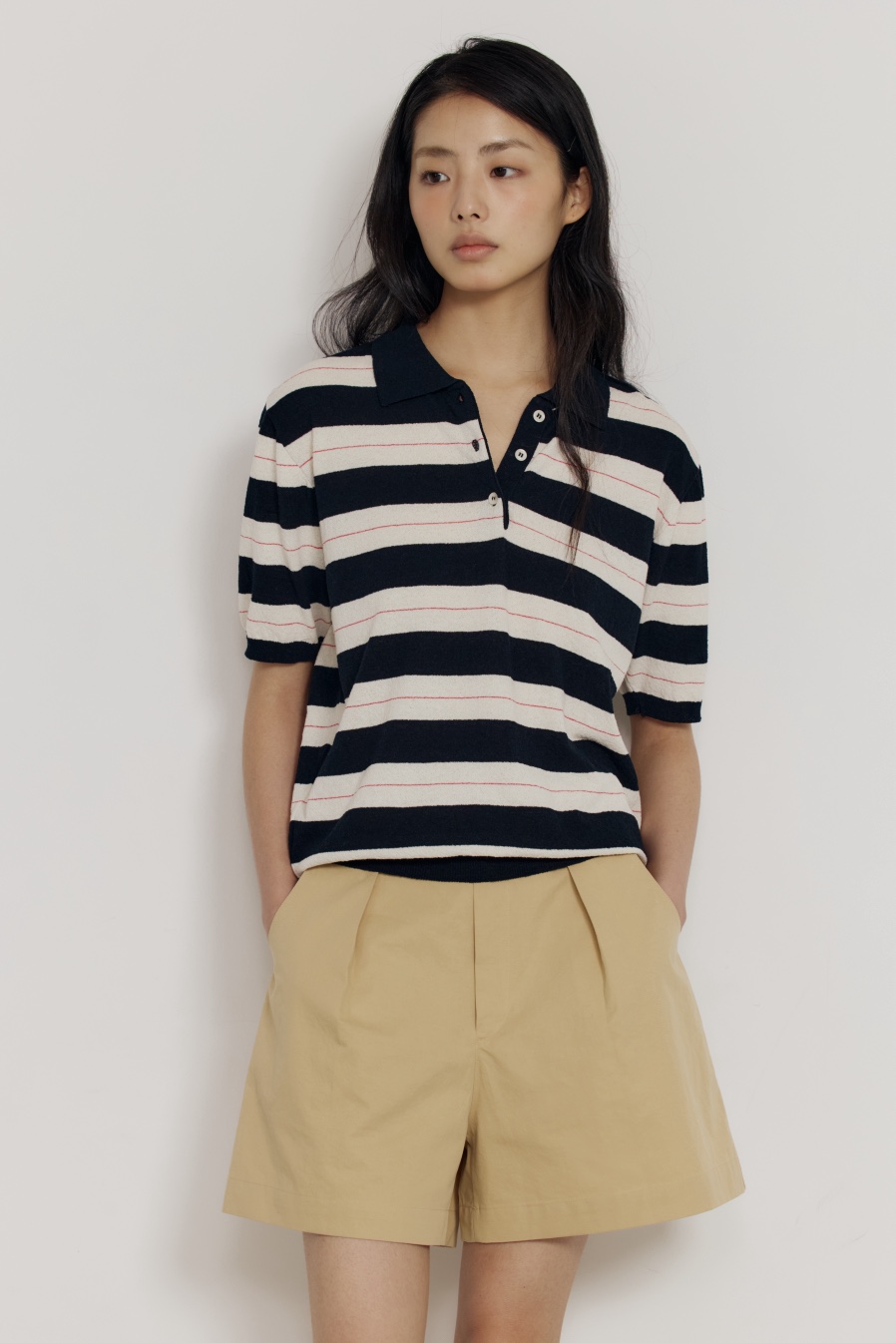 AMY GRACE-A韓國代購女士新品人氣休閑26春夏熱賣短褲棉質AMY GRACE-A短褲