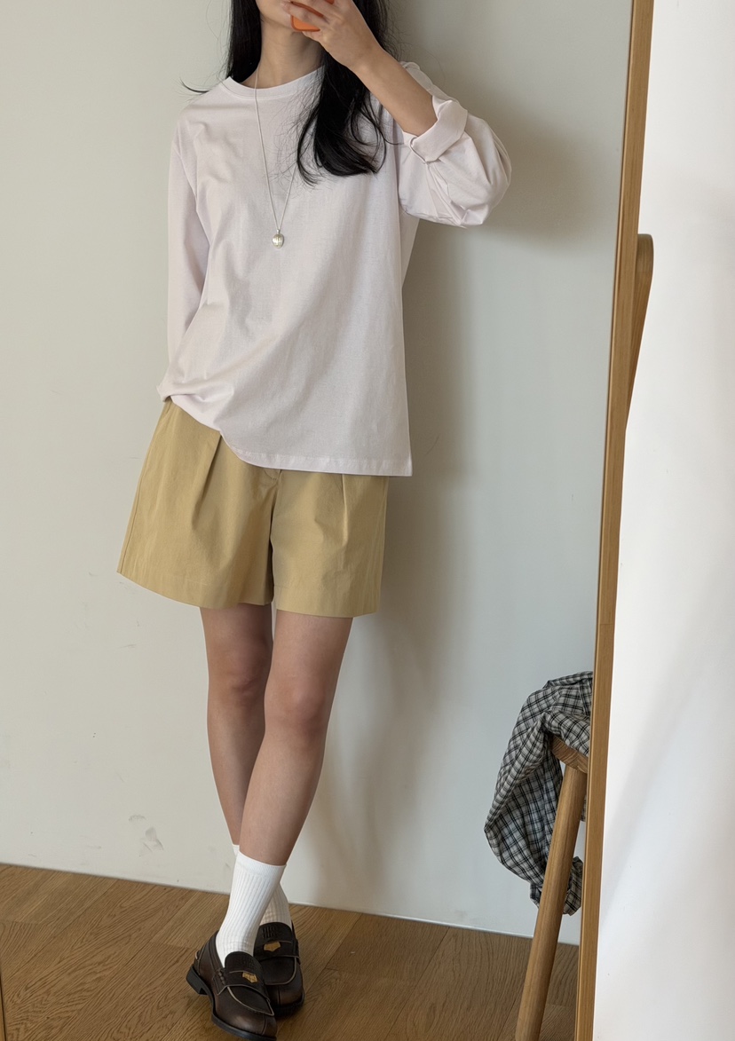 AMY GRACE-A韓國代購女士新品人氣休閑26春夏熱賣短褲棉質AMY GRACE-A短褲