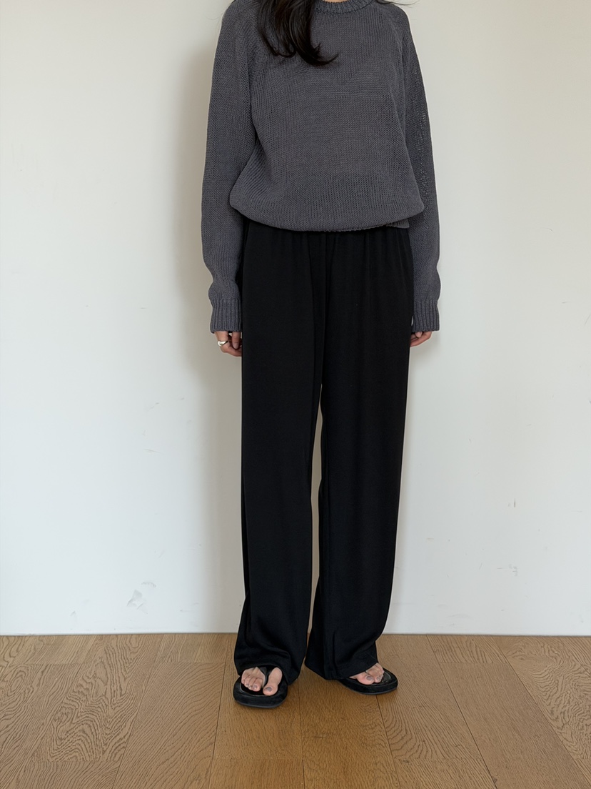 AMY GRACE-A韓國東大門直郵女裝新品熱賣26春夏職業休閑褲AMY GRACE-A休閑褲