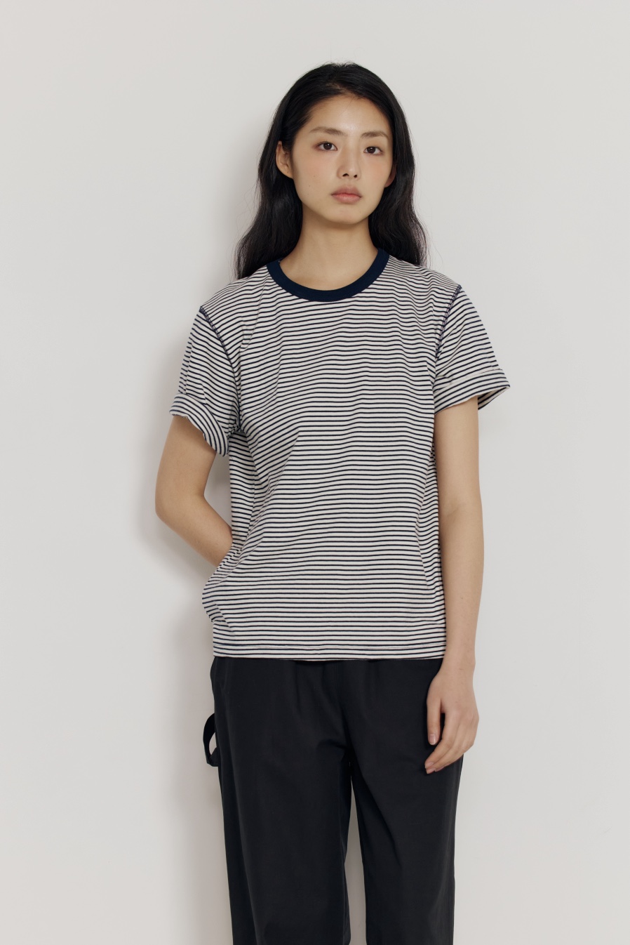 AMY GRACE-A韓國東大門代購女士新品時尚職業人氣熱賣T恤AMY GRACE-AT恤