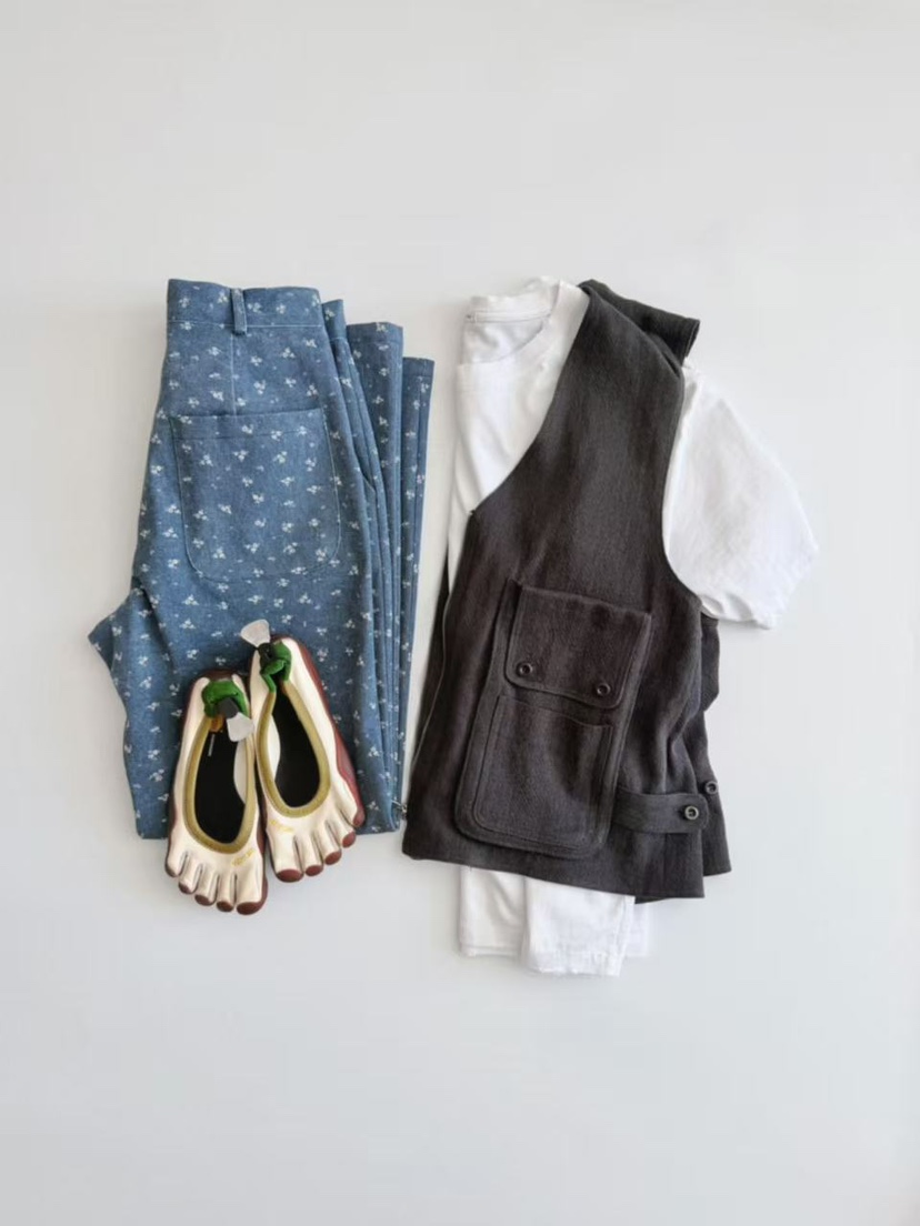 OLI SEOUL韓國代購女士新款26春夏推薦熱賣人氣休閑褲水洗OLI SEOUL休閑褲