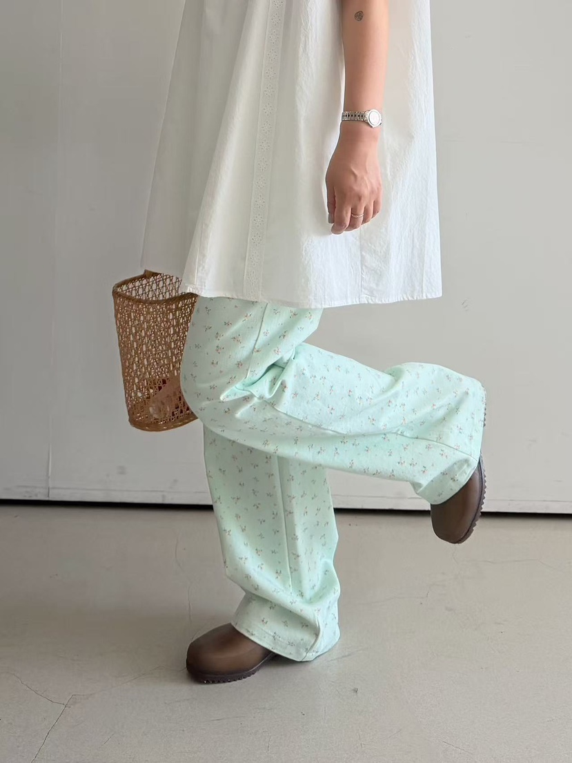 OLI SEOUL韓國代購女士新款26春夏推薦熱賣人氣休閑褲水洗OLI SEOUL休閑褲