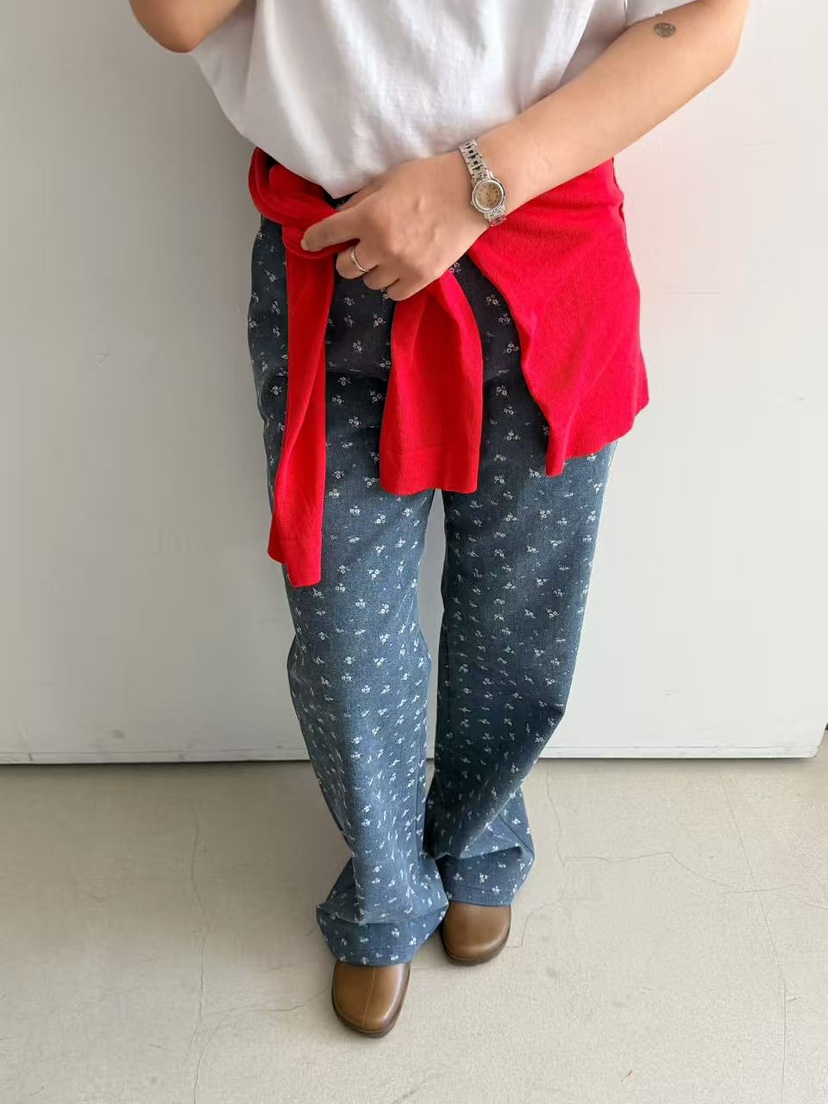 OLI SEOUL韓國代購女士新款26春夏推薦熱賣人氣休閑褲水洗OLI SEOUL休閑褲