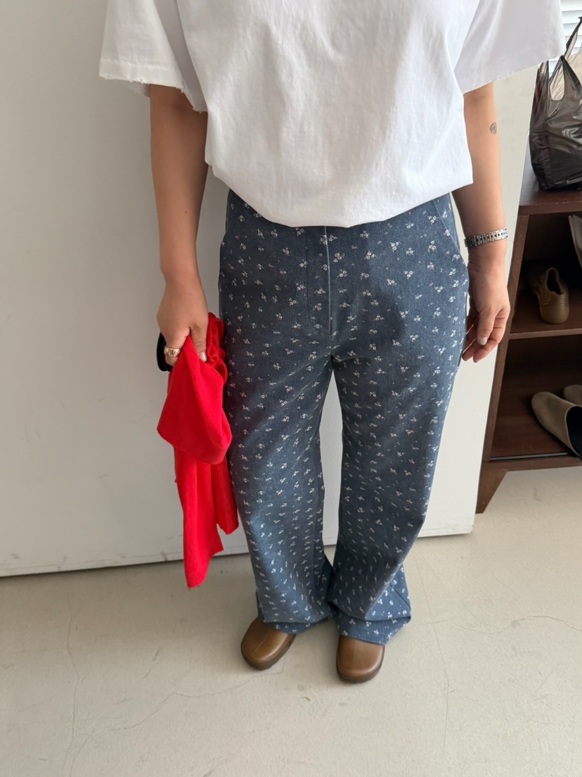 OLI SEOUL韓國代購女士新款26春夏推薦熱賣人氣休閑褲水洗OLI SEOUL休閑褲