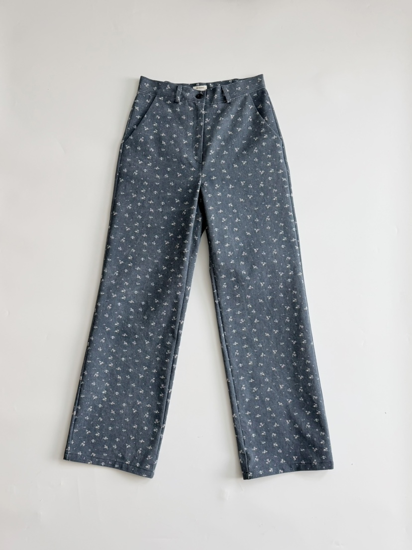 OLI SEOUL韓國代購女士新款26春夏推薦熱賣人氣休閑褲水洗OLI SEOUL休閑褲圖色1