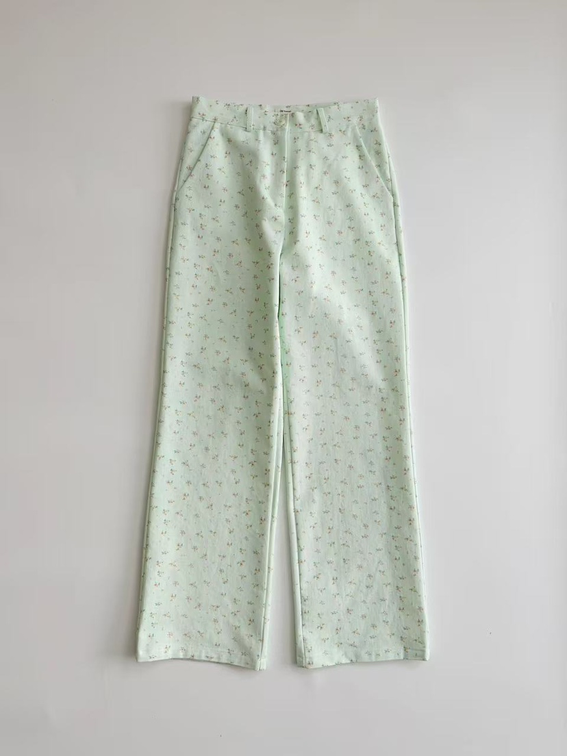 OLI SEOUL韓國代購女士新款26春夏推薦熱賣人氣休閑褲水洗OLI SEOUL休閑褲圖色2