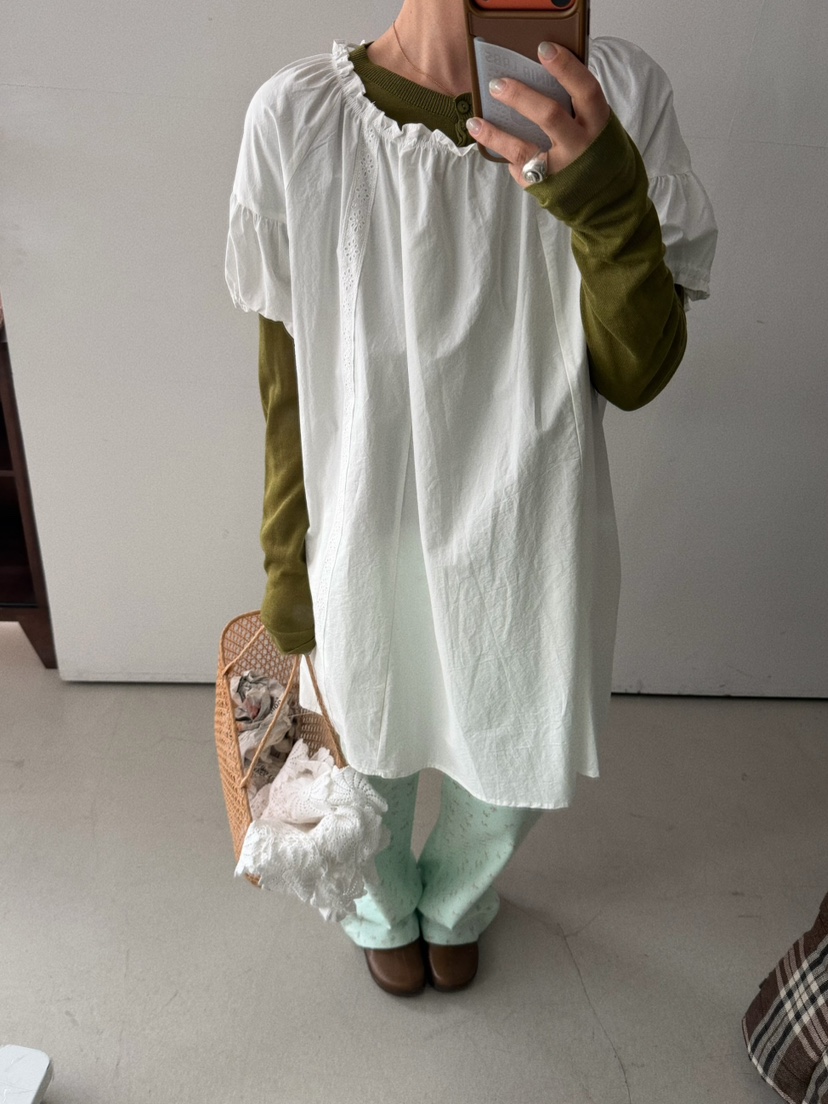 OLI SEOUL韓國直郵實拍女士新款26春夏人氣推薦職業連衣裙OLI SEOUL連衣裙