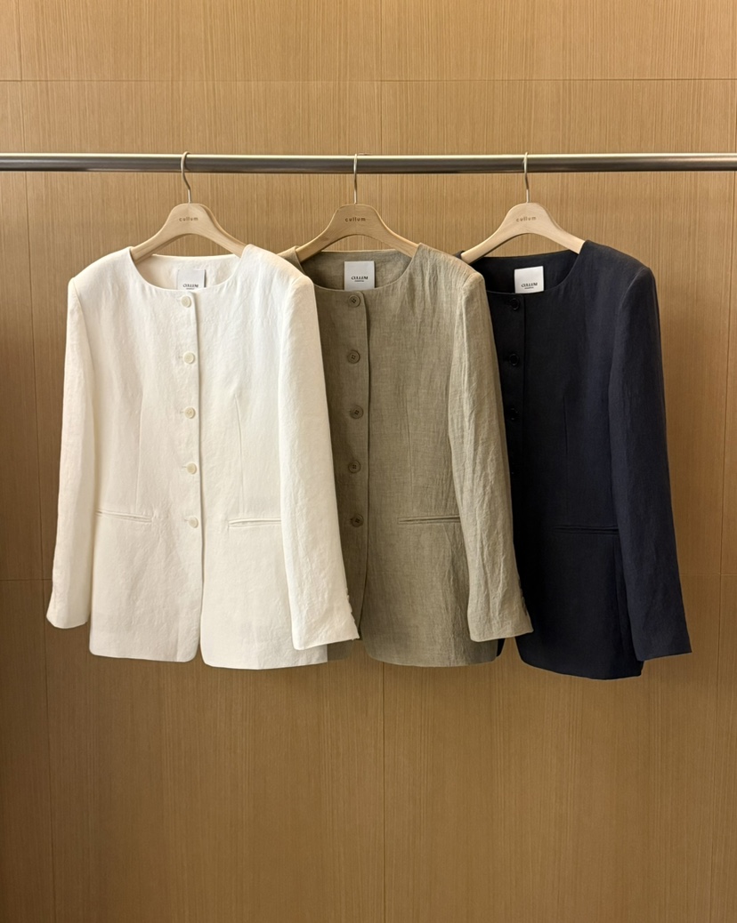 CULLUM韓國代購女士新款人氣26春夏推薦時尚職業休閑夾克CULLUM夾克