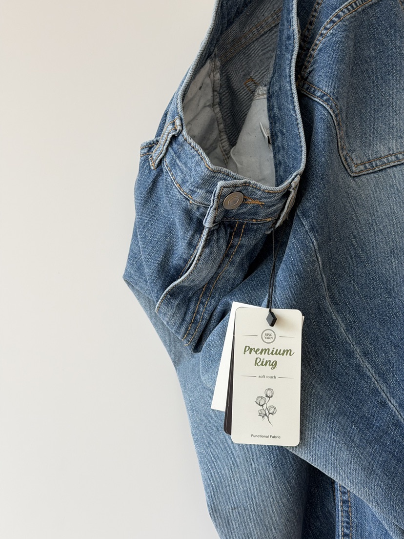 AMY GRACE-A韓國代購女士新款26春夏休閑熱賣職業牛仔褲AMY GRACE-A牛仔褲