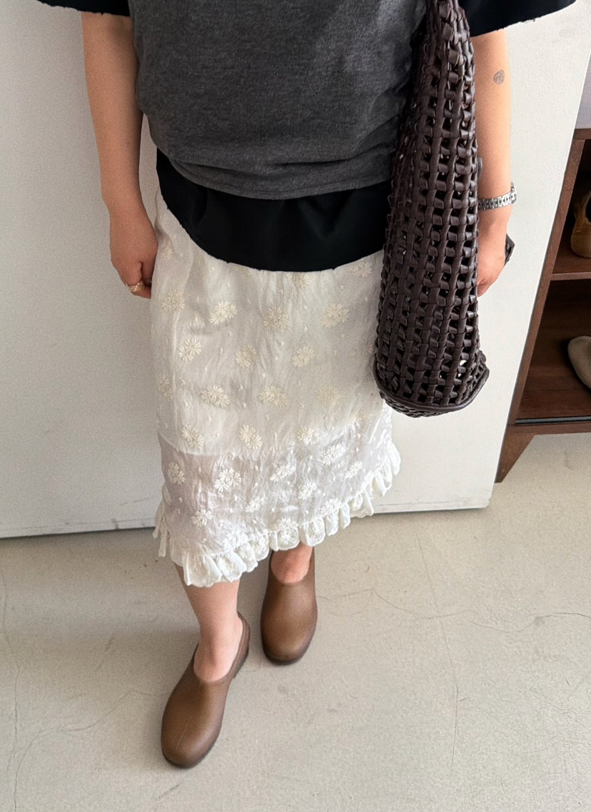 OLI SEOUL韓國直郵女士新款熱賣推薦26春夏半身裙中短裙OLI SEOUL半身裙/中短裙