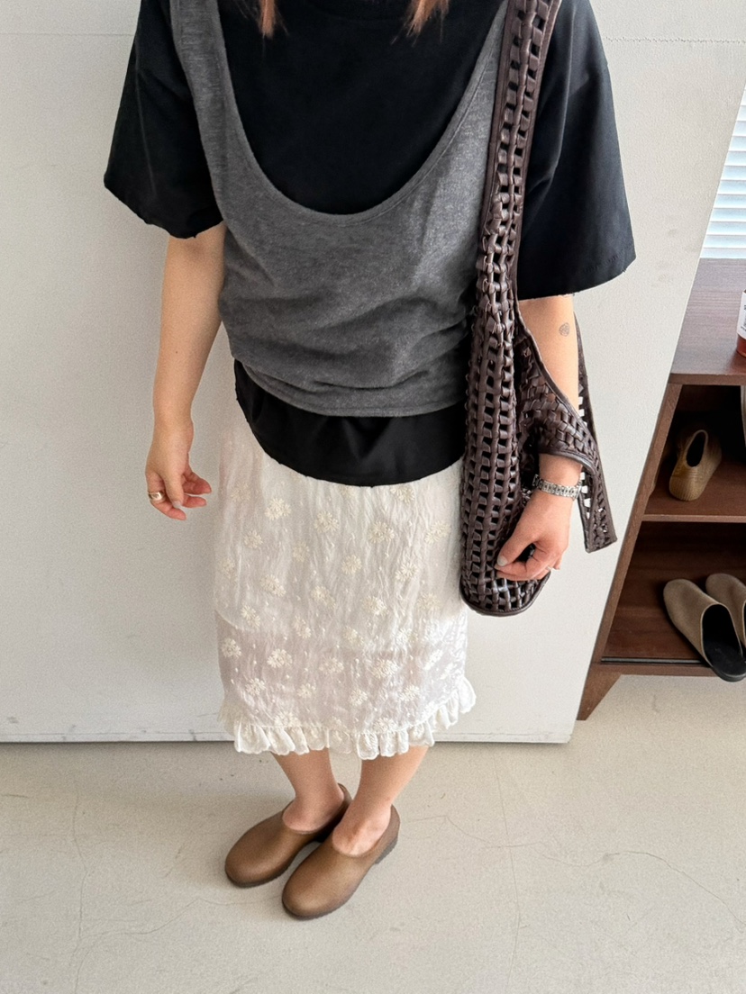 OLI SEOUL韓國直郵女士新款熱賣推薦26春夏半身裙中短裙OLI SEOUL半身裙/中短裙