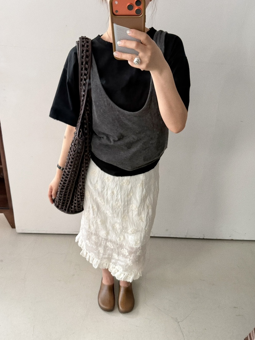 OLI SEOUL韓國直郵女士新款熱賣推薦26春夏半身裙中短裙OLI SEOUL半身裙/中短裙