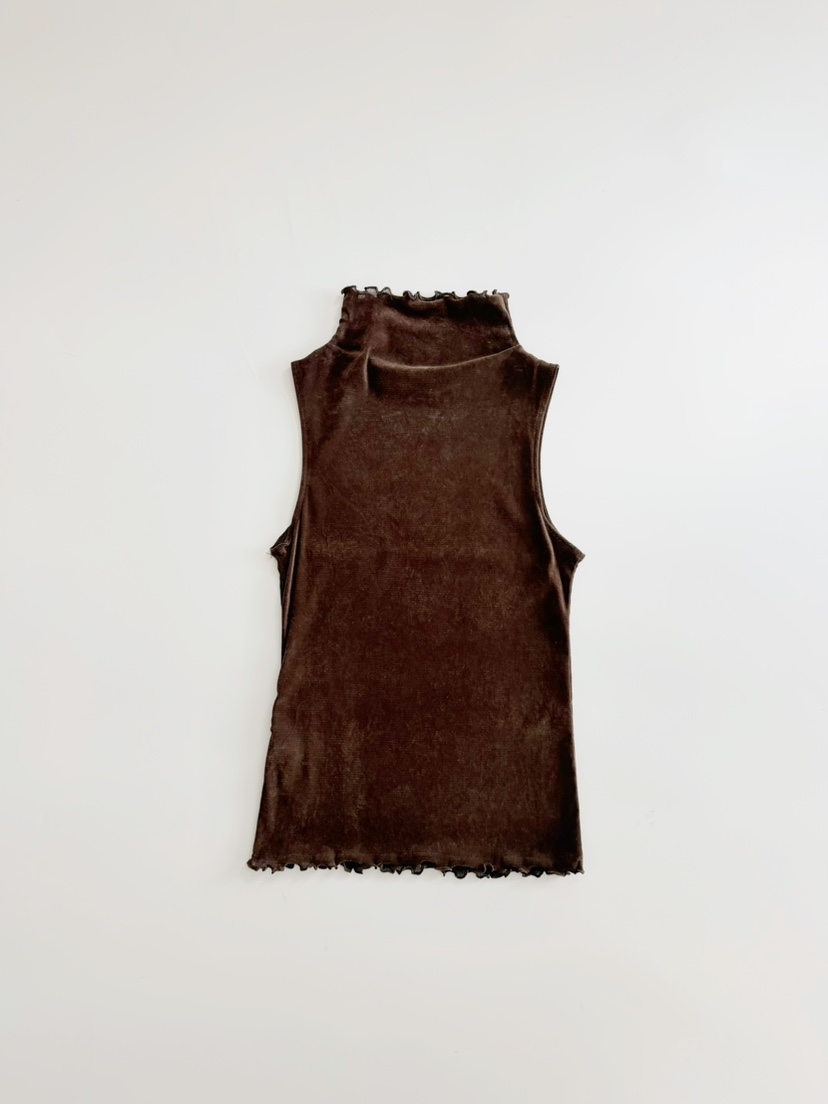 OLI SEOUL韓國代購女裝新款職業推薦人氣吊帶背心天鵝絨OLI SEOUL吊帶/背心圖色1