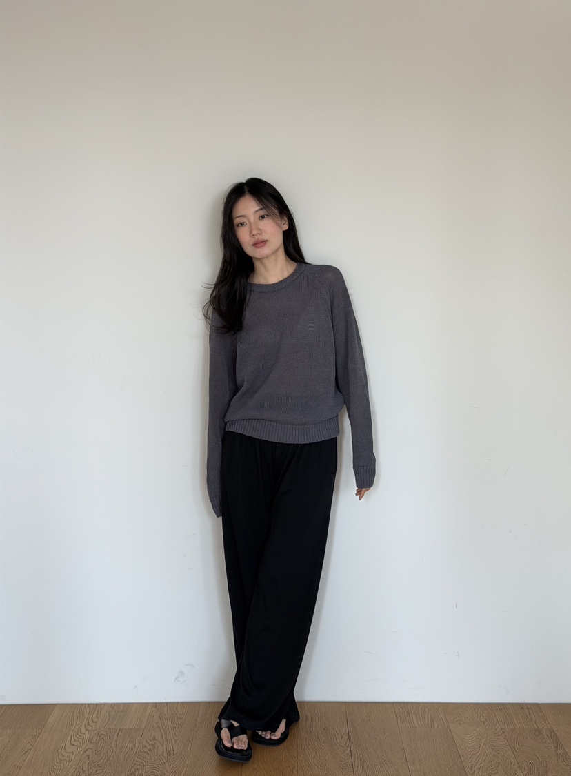 AMY GRACE-A韓國直郵女士新品職業26春夏時尚人氣針織衫AMY GRACE-A針織衫