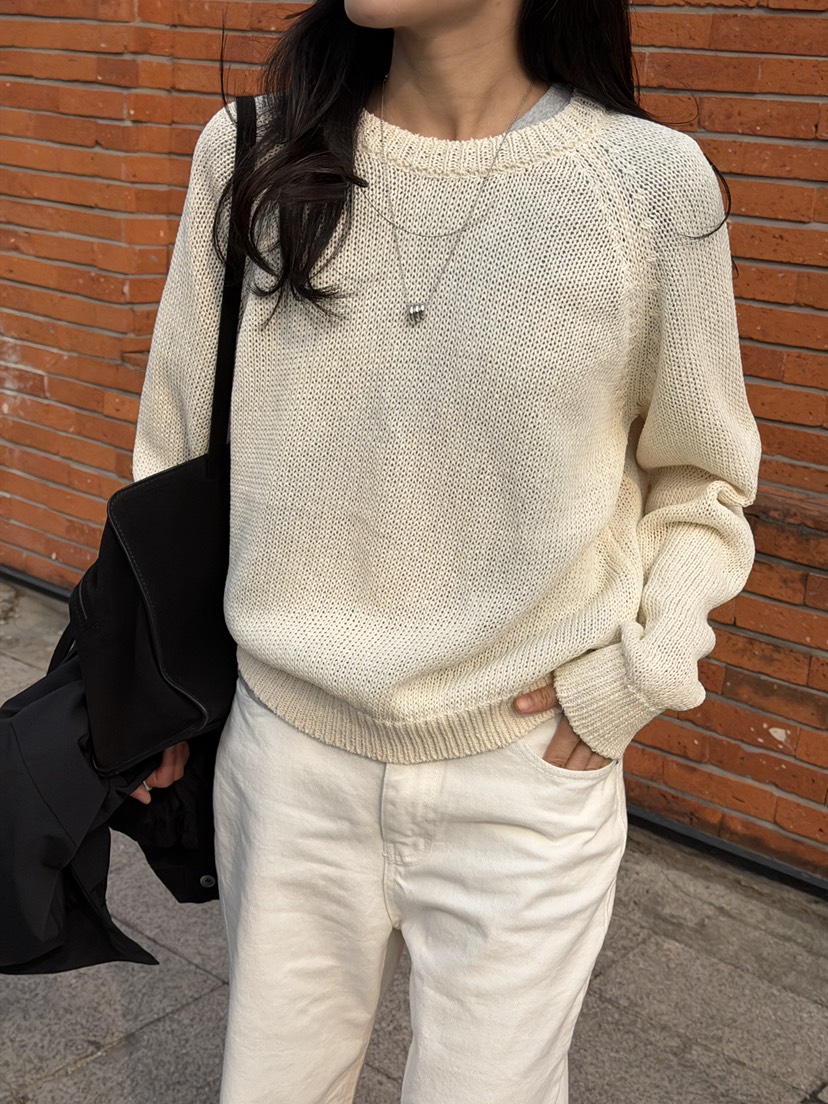 AMY GRACE-A韓國直郵女士新品職業26春夏時尚人氣針織衫AMY GRACE-A針織衫