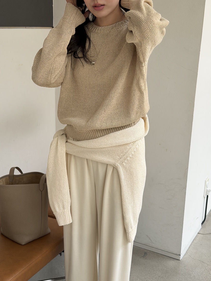 AMY GRACE-A韓國直郵女士新品職業26春夏時尚人氣針織衫AMY GRACE-A針織衫