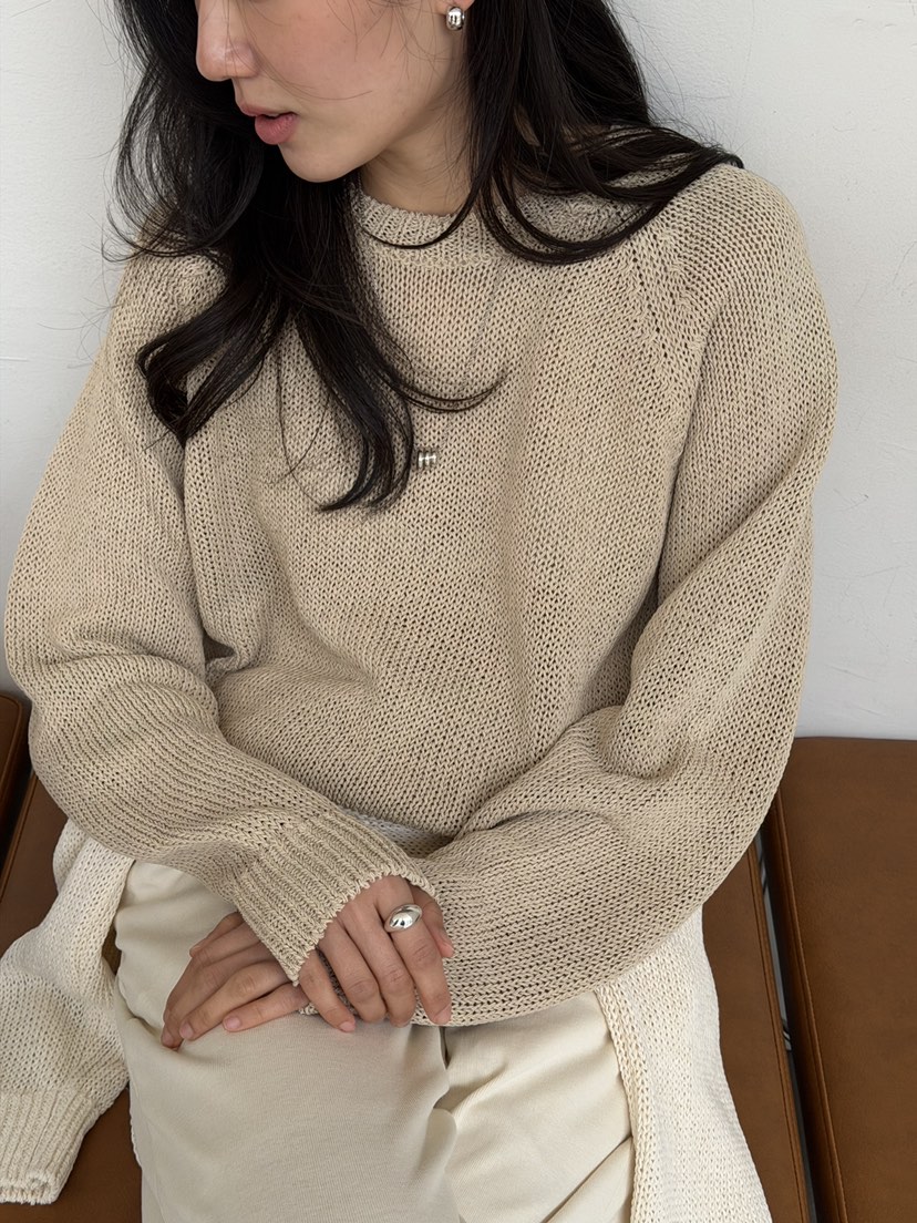 AMY GRACE-A韓國直郵女士新品職業26春夏時尚人氣針織衫AMY GRACE-A針織衫