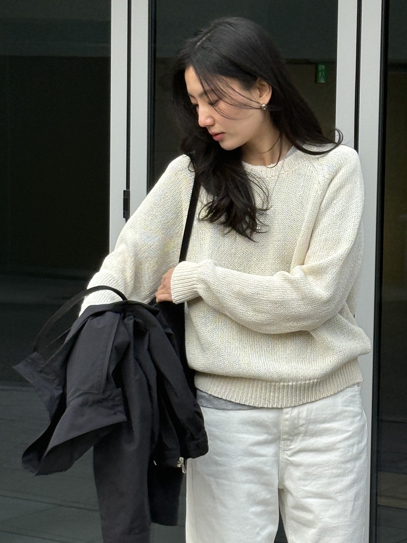 AMY GRACE-A韓國直郵女士新品職業26春夏時尚人氣針織衫AMY GRACE-A針織衫