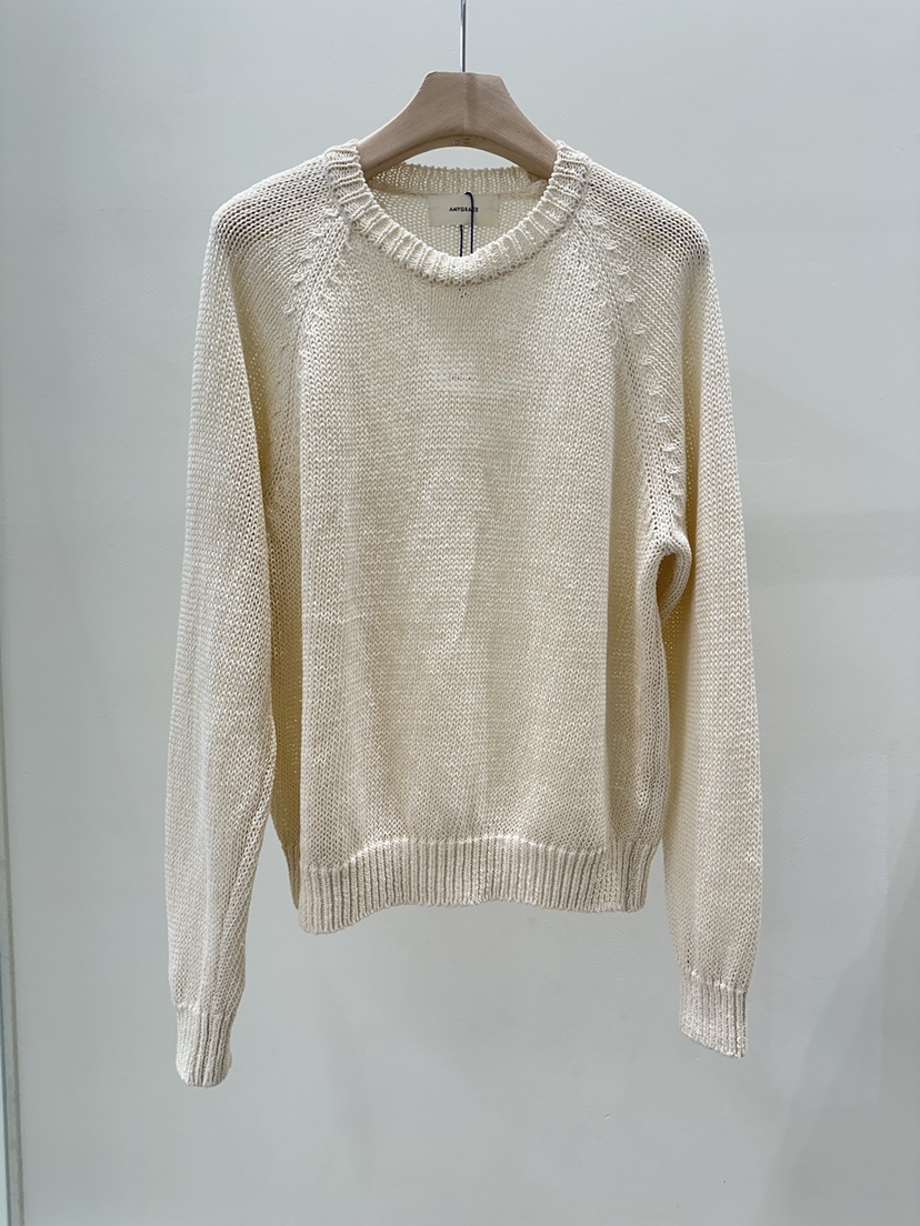 AMY GRACE-A韓國直郵女士新品職業26春夏時尚人氣針織衫AMY GRACE-A針織衫圖色2