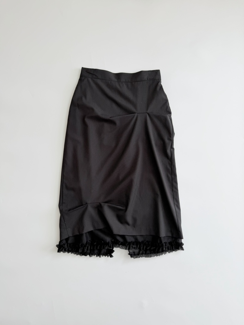 OLI SEOUL韓國東大門代購女士新款推薦熱賣職業長裙圓領OLI SEOUL長裙圖色1