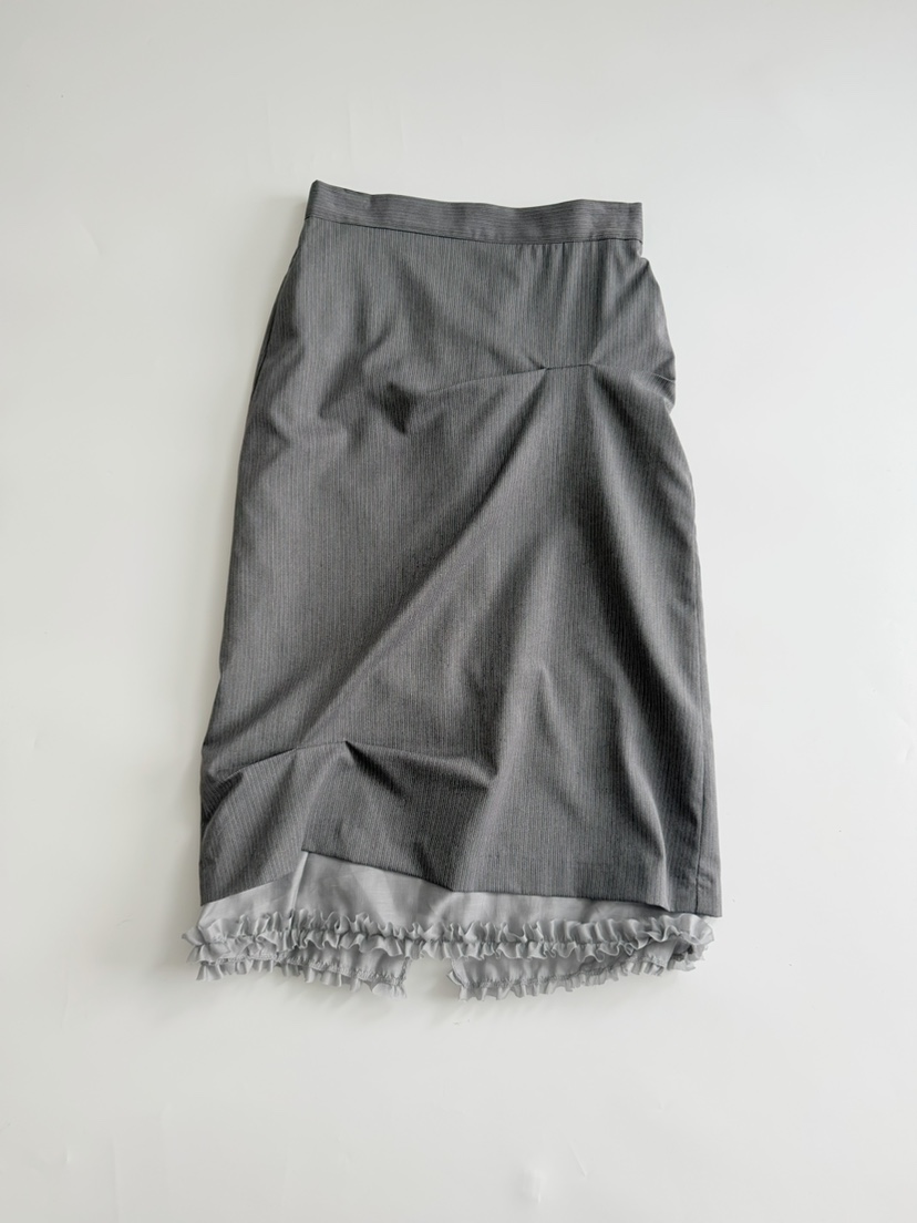 OLI SEOUL韓國東大門代購女士新款推薦熱賣職業長裙圓領OLI SEOUL長裙圖色2