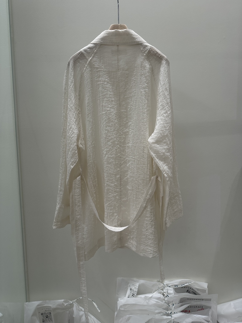 AMY GRACE-A韓國東大門直郵女裝新品職業推薦夾克含腰帶AMY GRACE-A夾克