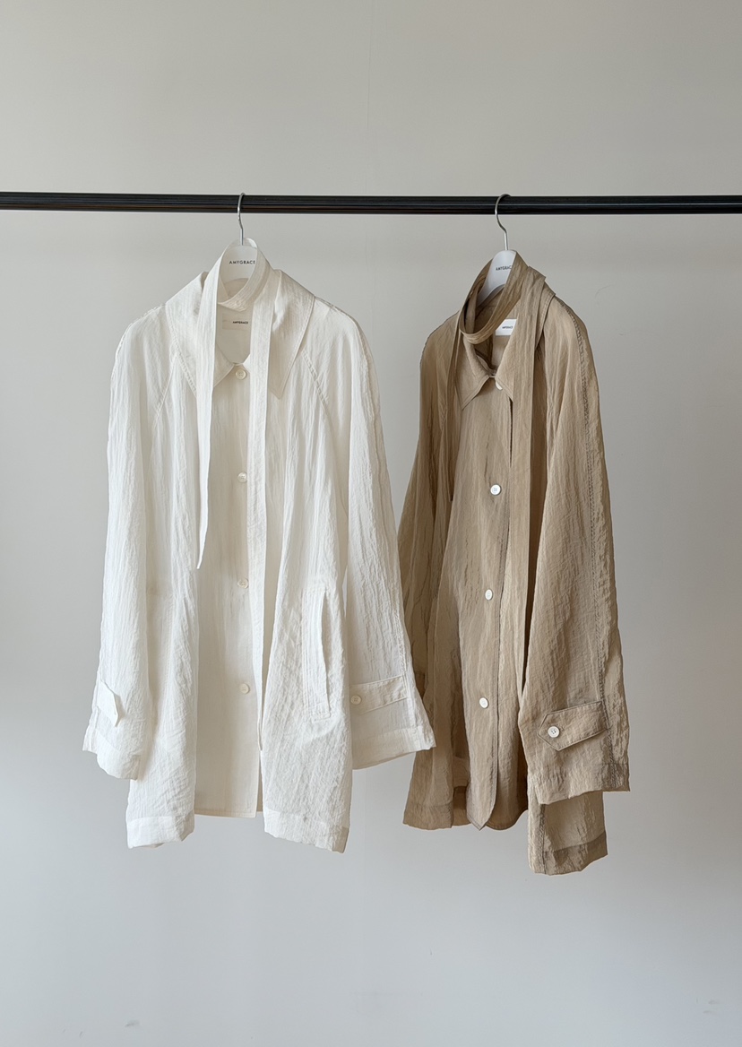 AMY GRACE-A韓國東大門直郵女裝新品職業推薦夾克含腰帶AMY GRACE-A夾克