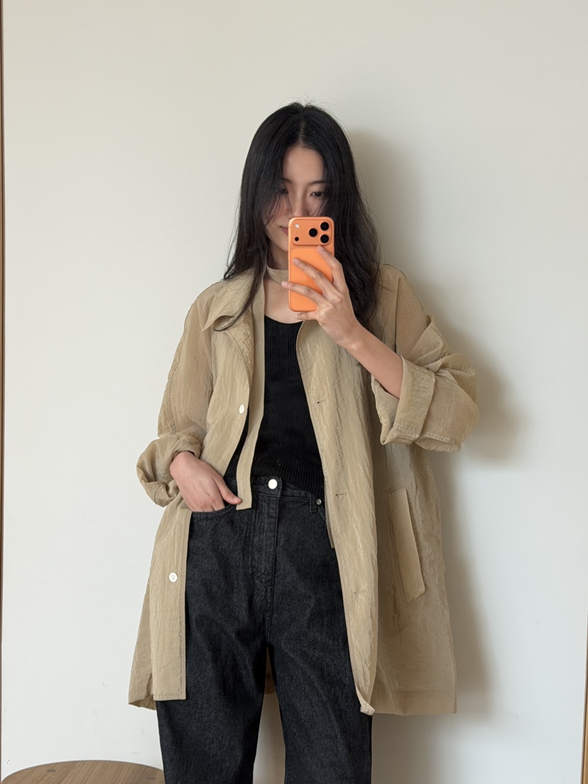 AMY GRACE-A韓國東大門直郵女裝新品職業推薦夾克含腰帶AMY GRACE-A夾克