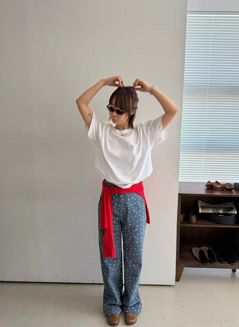 OLI SEOUL韓國直郵實拍女士新品人氣職業休閑26春夏推薦T恤OLI SEOULT恤