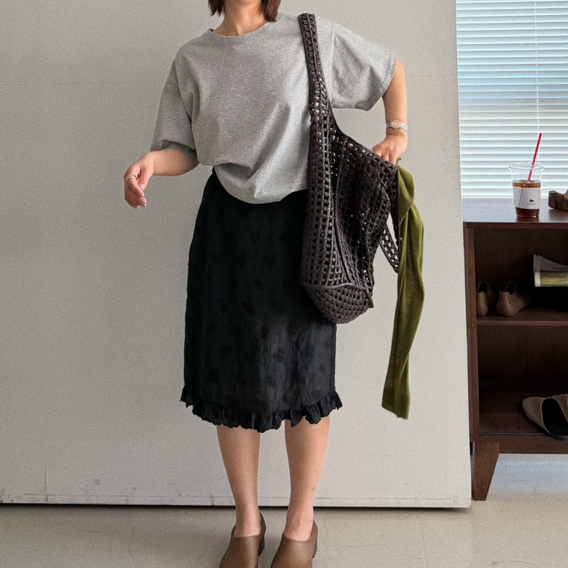 OLI SEOUL韓國直郵實拍女士新品人氣職業休閑26春夏推薦T恤OLI SEOULT恤