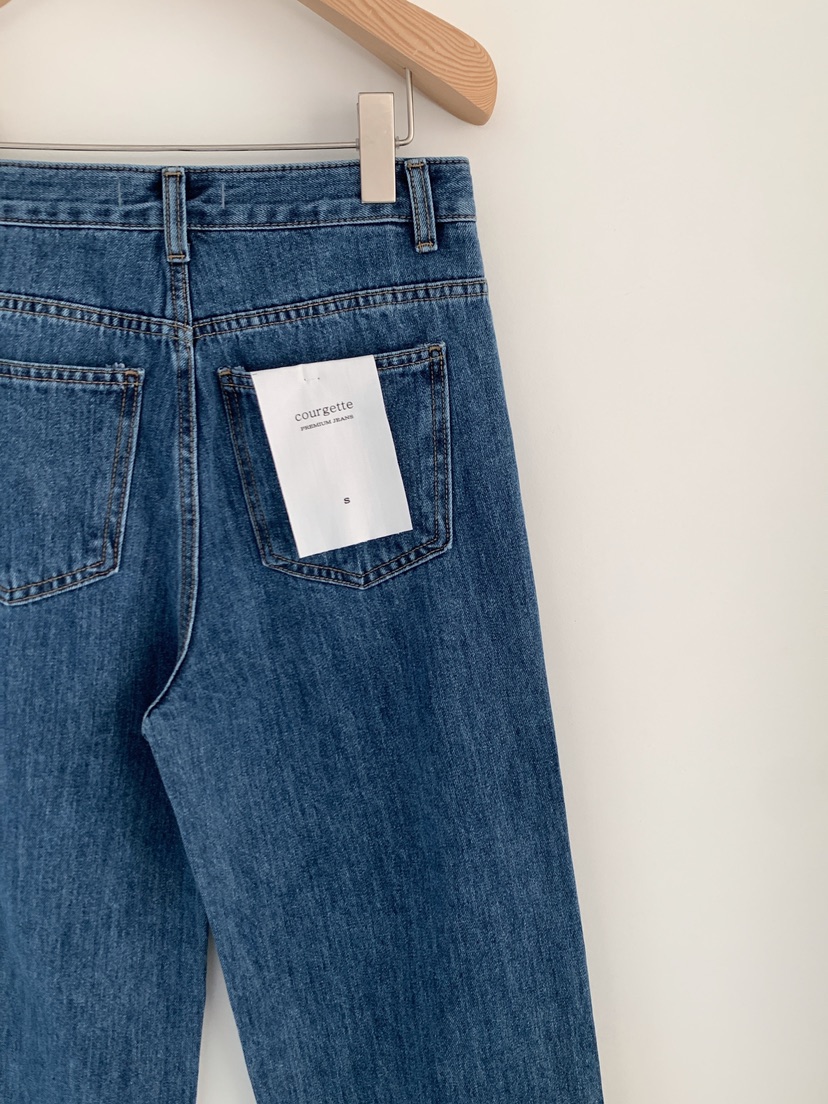 COURGETTE韓國代購女裝新款熱賣推薦26春夏職業時尚牛仔褲COURGETTE牛仔褲