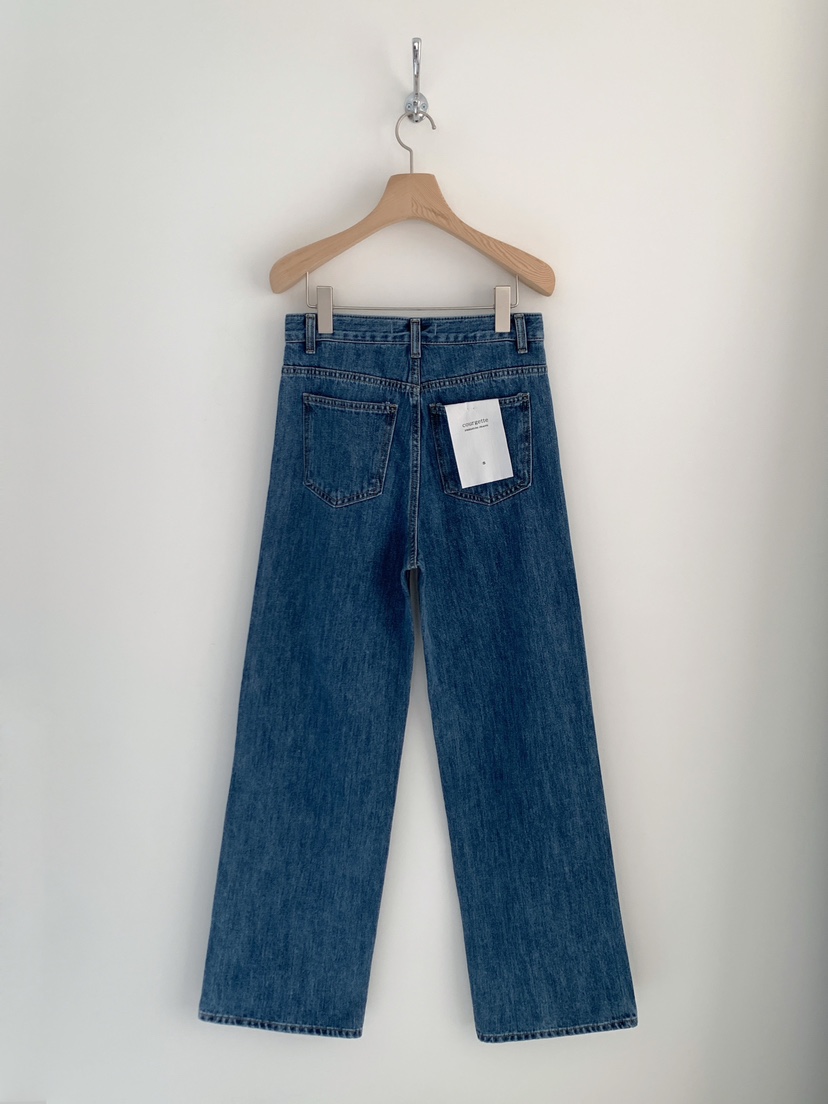 COURGETTE韓國代購女裝新款熱賣推薦26春夏職業時尚牛仔褲COURGETTE牛仔褲