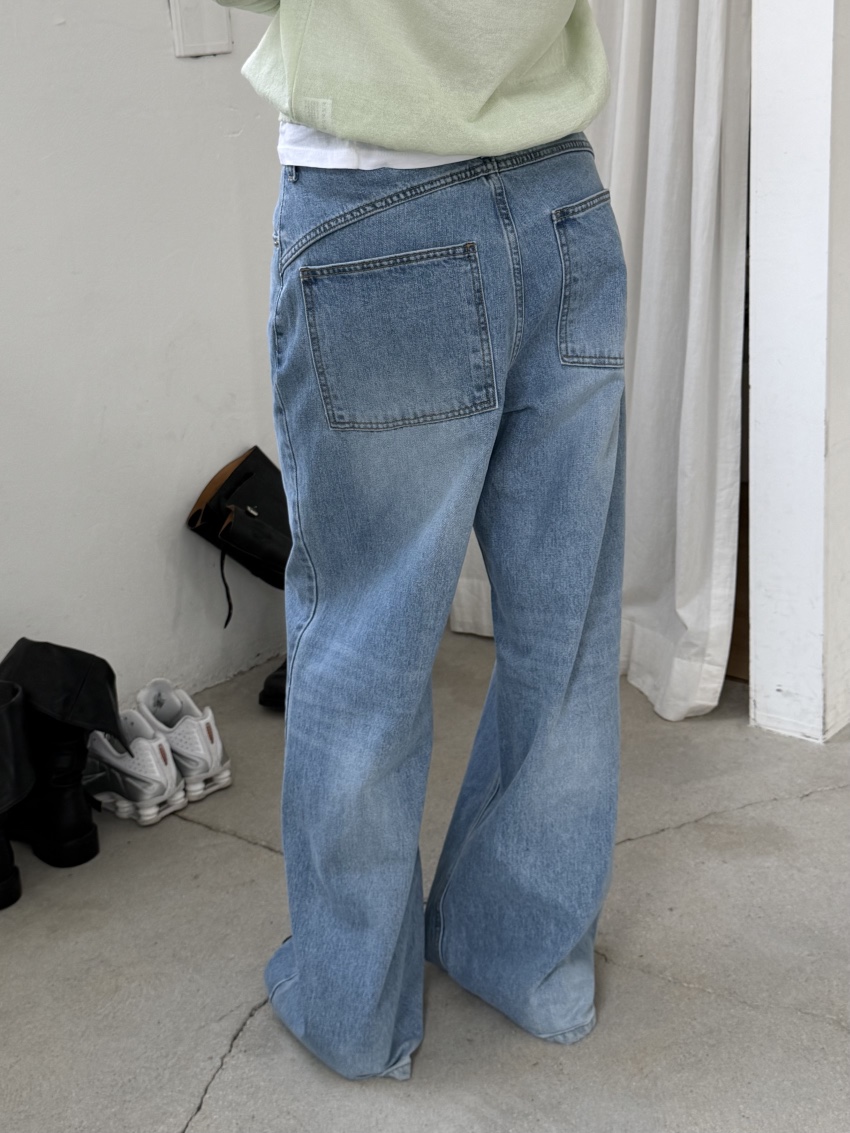 ACME韓國東大門直郵女裝新品人氣熱賣休閑職業時尚牛仔褲ACME牛仔褲