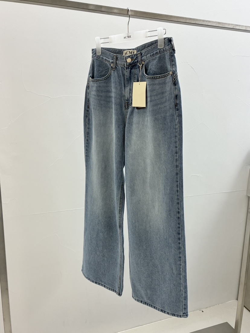 ACME韓國東大門直郵女裝新品人氣熱賣休閑職業時尚牛仔褲ACME牛仔褲圖色1