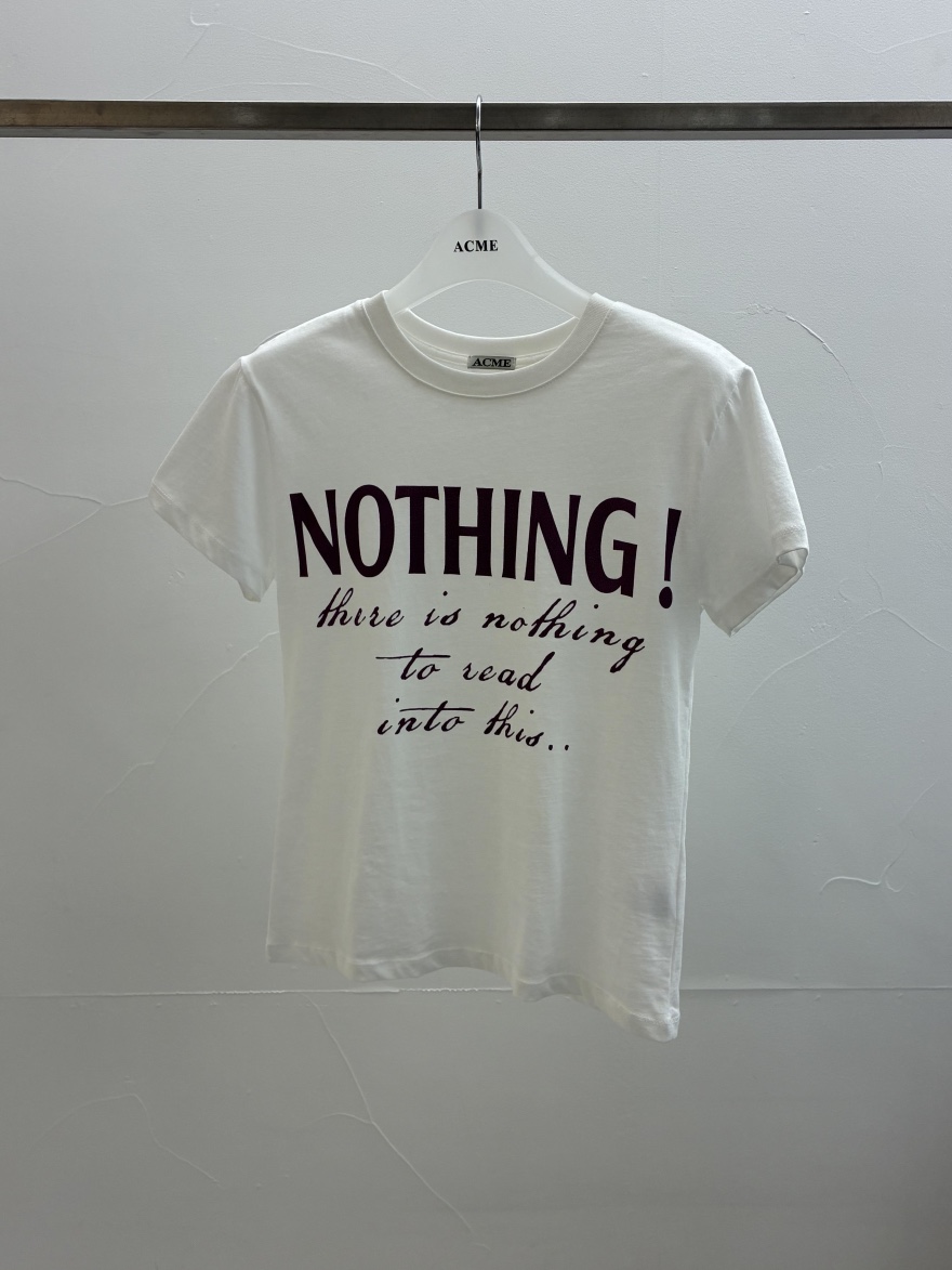 ACME韓國東大門代購女裝新品時尚推薦職業人氣休閑熱賣T恤ACMET恤圖色1