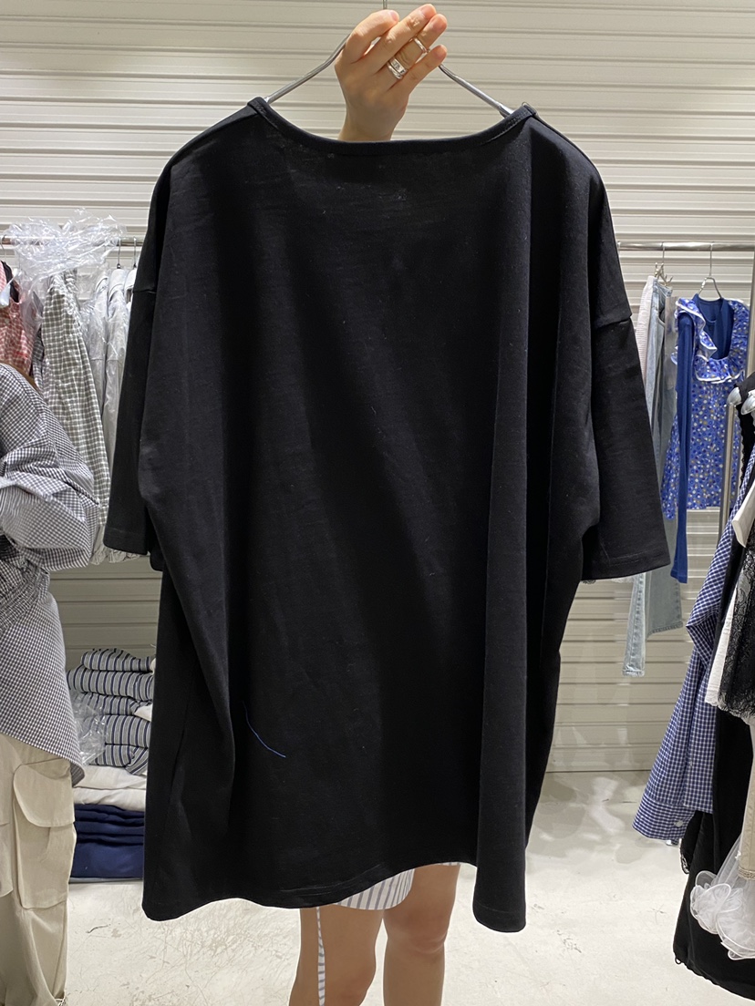 BRICKLANE韓國代購女士新品人氣26春夏休閑時尚推薦T恤褶皺BRICKLANET恤