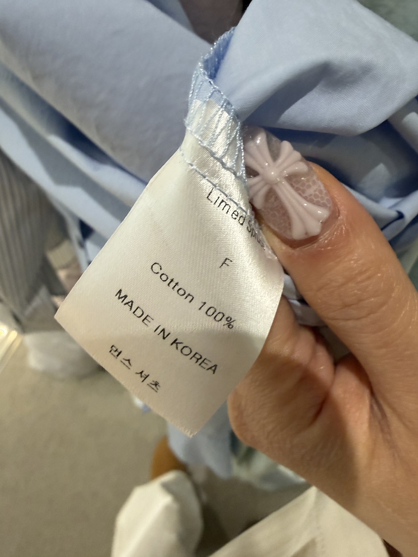 LIMED SPRUCE韓國直郵女士新品時尚推薦人氣休閑襯衫蕾絲衫Limed Spruce襯衫/蕾絲衫