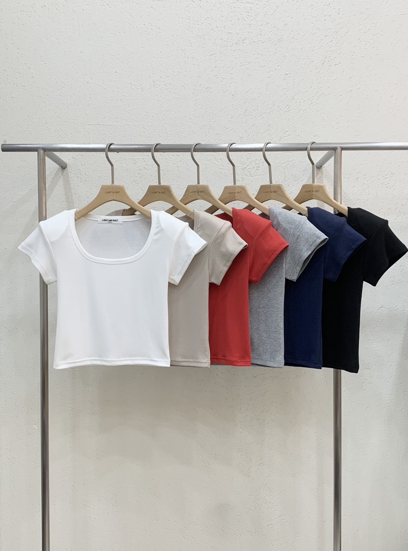 LIGHT AND SALT韓國直郵女裝新品人氣職業熱賣26春夏T恤LIGHT AND SALTT恤