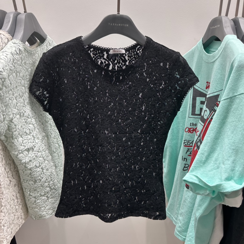 TARABY MOTION韓國東大門直郵女士新款26春夏襯衫蕾絲衫TARABY MOTION襯衫/蕾絲衫圖色4