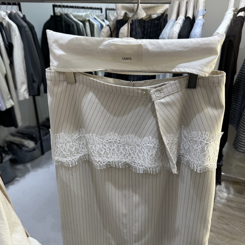 CENTO韓國直郵實拍女裝新品人氣休閑時尚職業熱賣26春夏短裙CENTO短裙