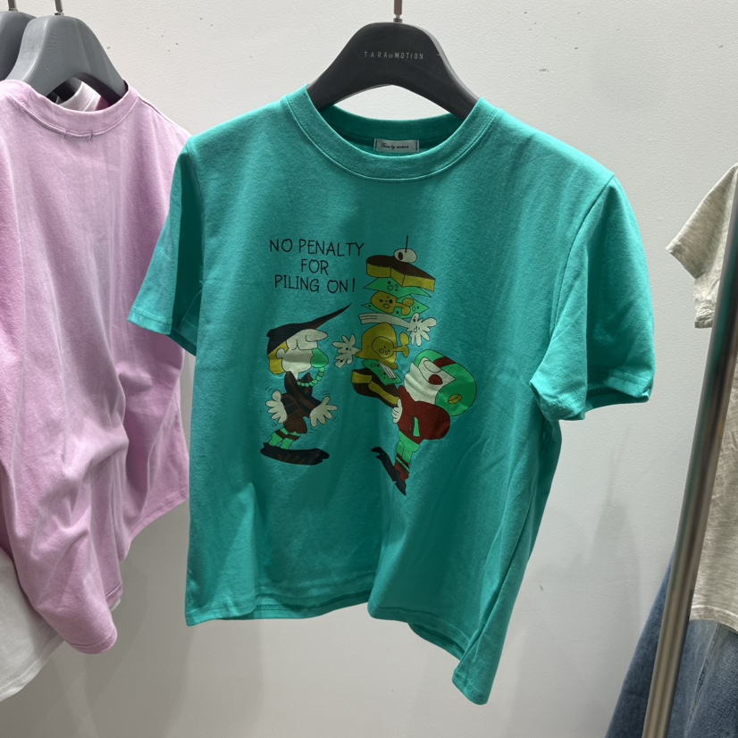 TARABY MOTION韓國東大門代購女裝新款26春夏推薦人氣T恤TARABY MOTIONT恤圖色5