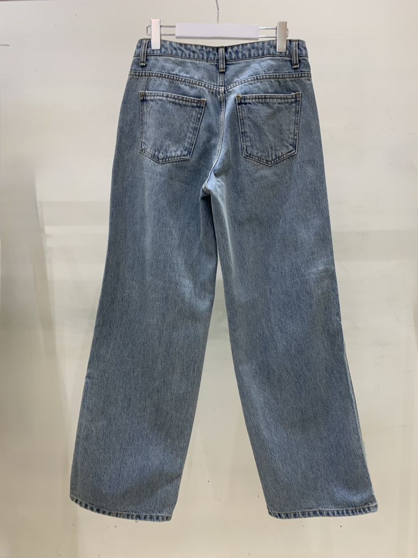 THE SIGNATURE韓國直郵女裝新品人氣26春夏推薦職業牛仔褲THE SIGNATURE牛仔褲