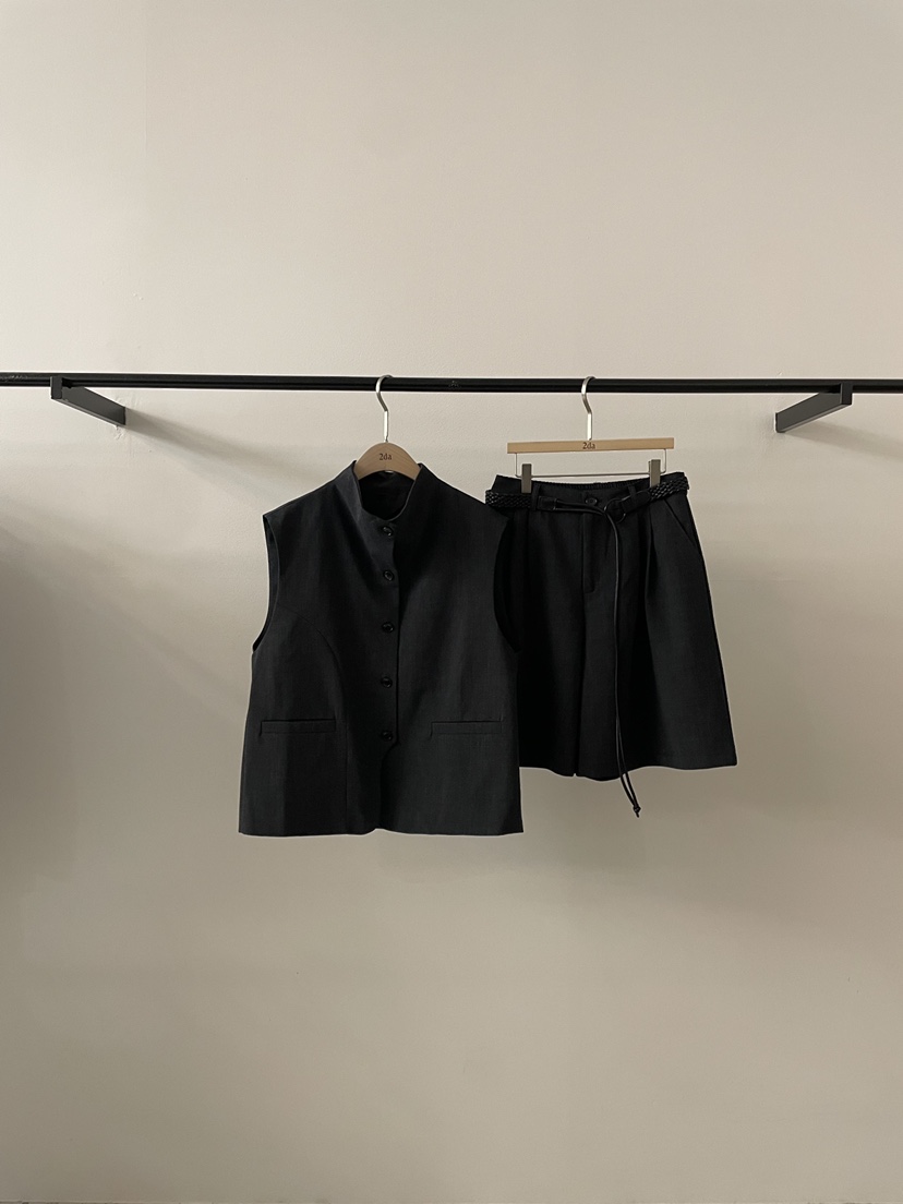 2DA/DARIMI-P韓國直郵實拍女士新品人氣時尚套裝兩件套2DA/DARIMI-P套裝圖色1墨色