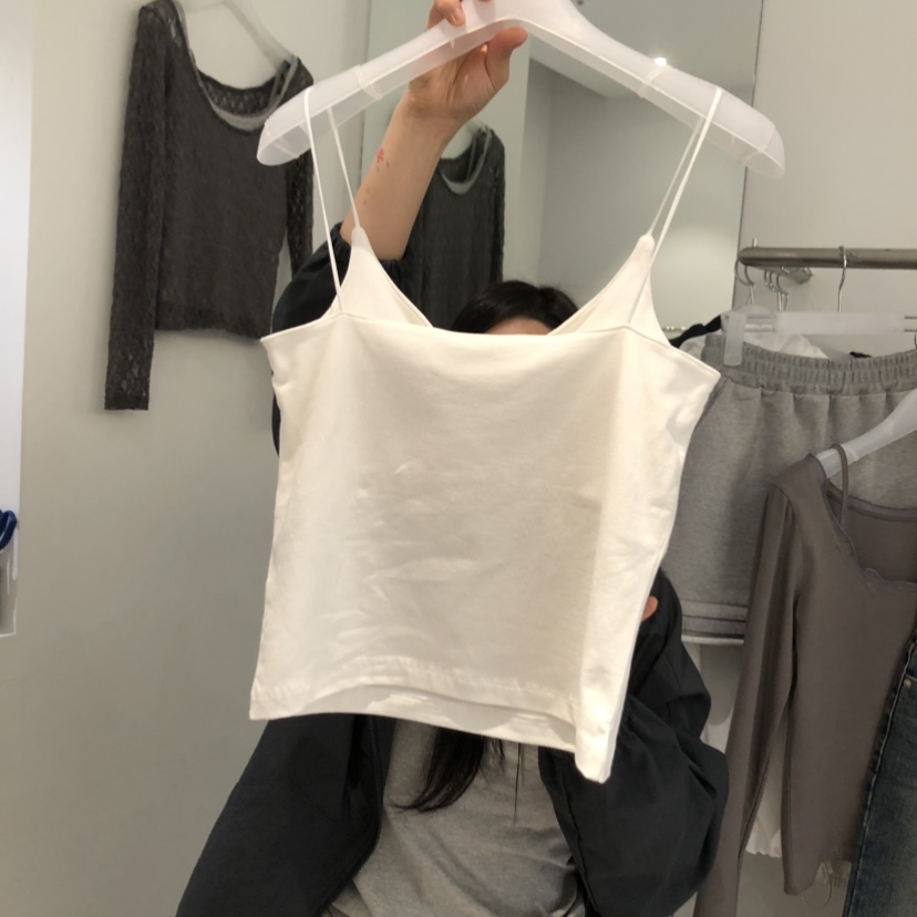 AUBE韓國東大門直郵女裝新品熱賣推薦時尚人氣休閑吊帶背心AUBE吊帶/背心