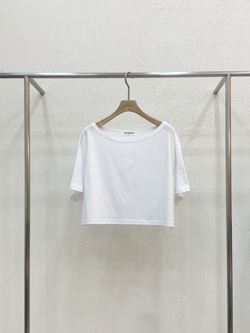 LIGHT AND SALT韓國直郵實拍女士新品時尚休閑人氣職業T恤LIGHT AND SALTT恤圖色1