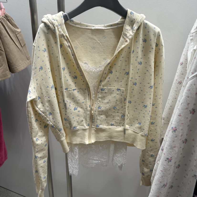 TARABY MOTION韓國直郵實拍女士新品26春夏熱賣衛衣拉鏈TARABY MOTION衛衣圖色1