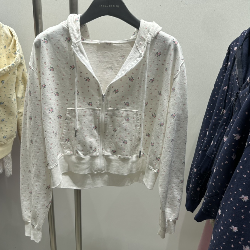 TARABY MOTION韓國直郵實拍女士新品26春夏熱賣衛衣拉鏈TARABY MOTION衛衣圖色3