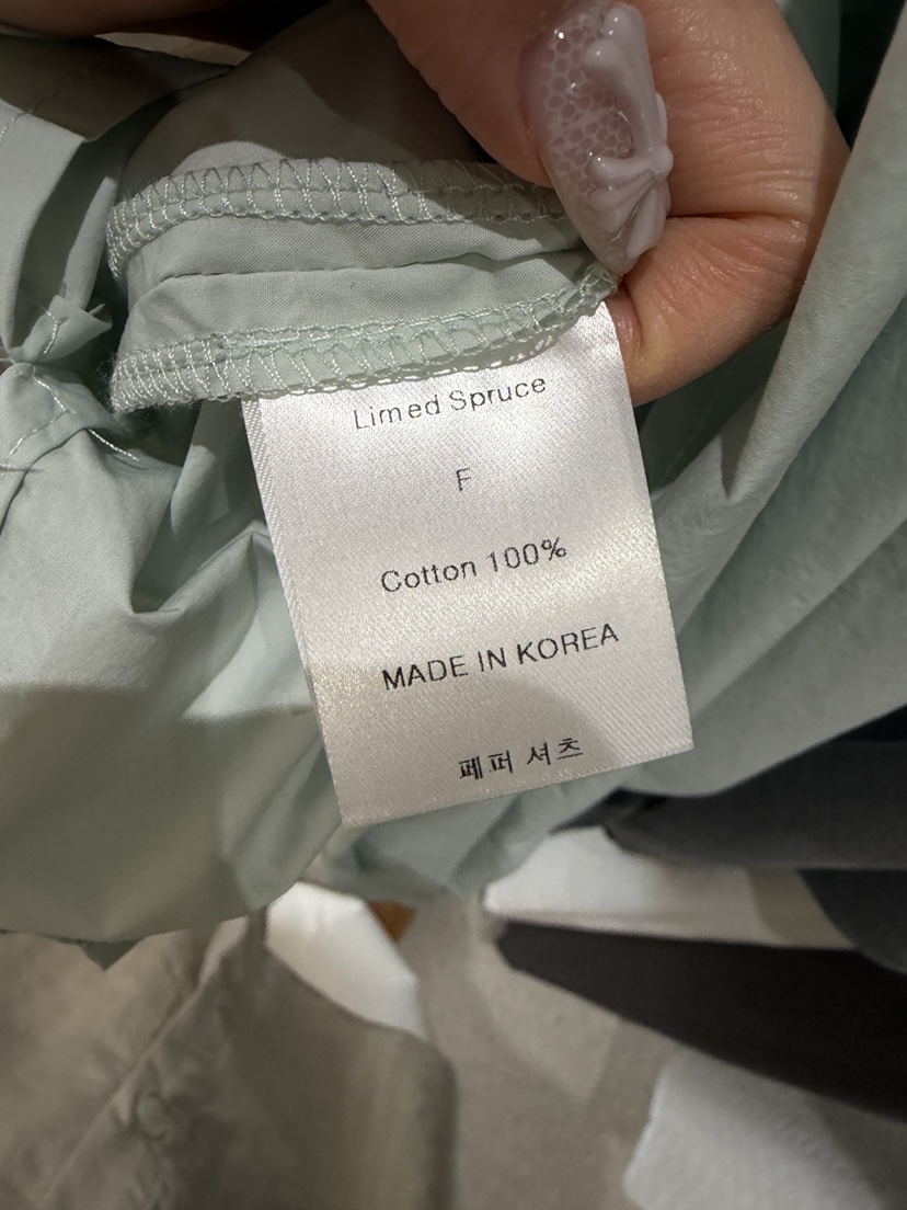 LIMED SPRUCE韓國直郵女士新款人氣時尚職業26春夏襯衫蕾絲衫Limed Spruce襯衫/蕾絲衫