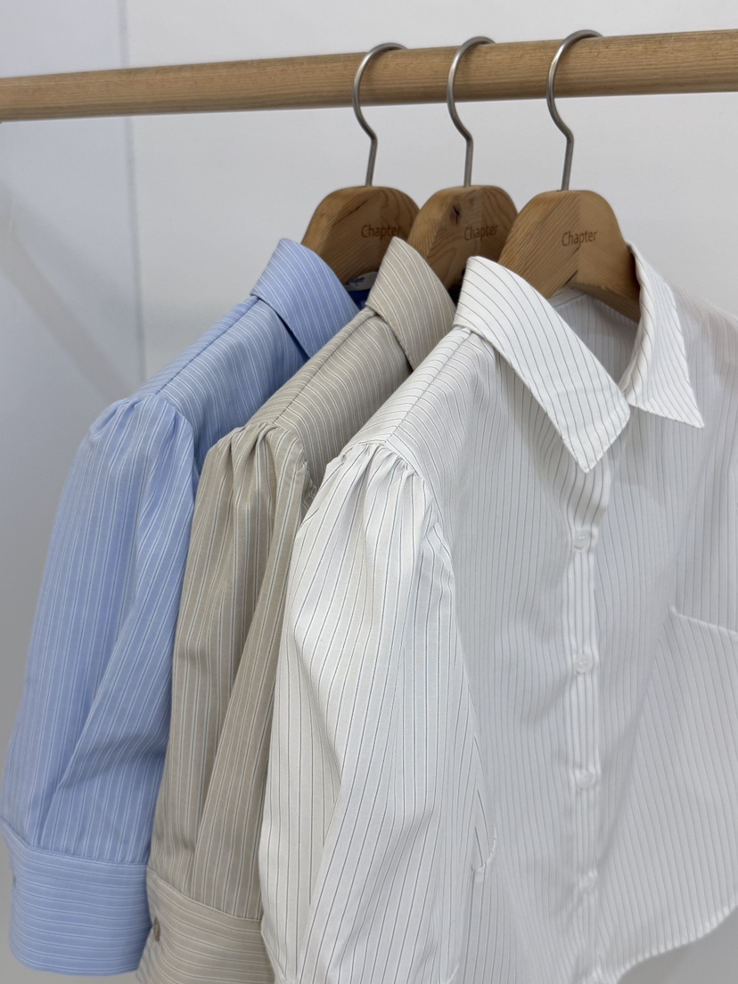 BY CHAPTER韓國東大門直郵女裝新款熱賣襯衫蕾絲衫不含內搭鏤空BY Chapter襯衫/蕾絲衫